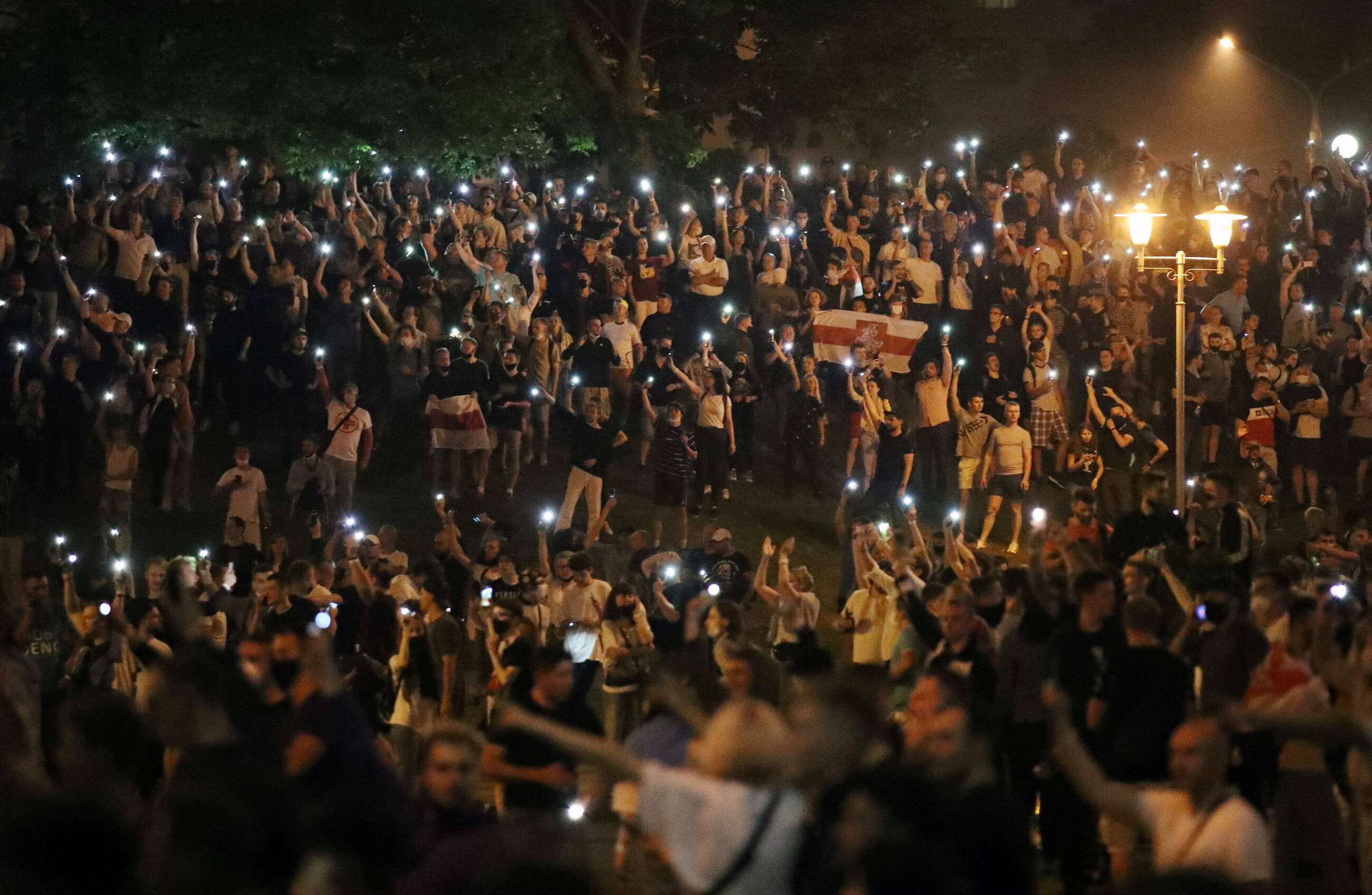 Protesty na Białorusi