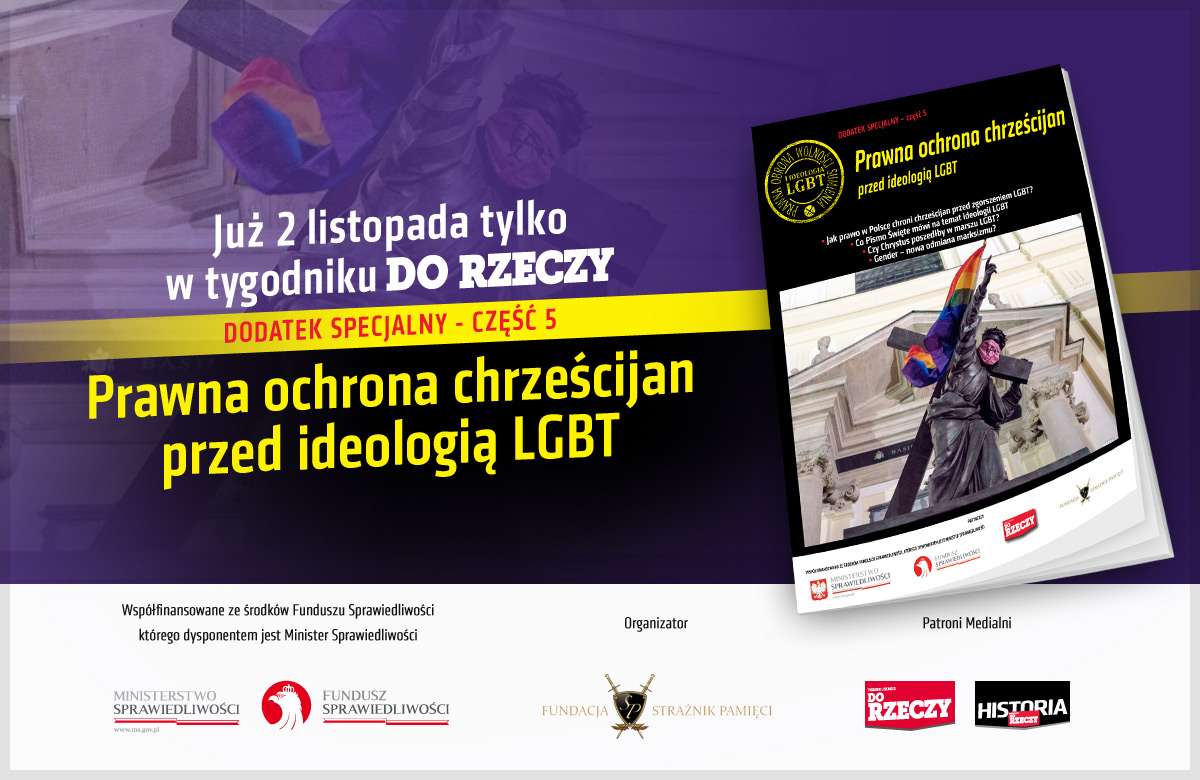 "Prawna ochrona chrześcijan przed ideologią LGBT"