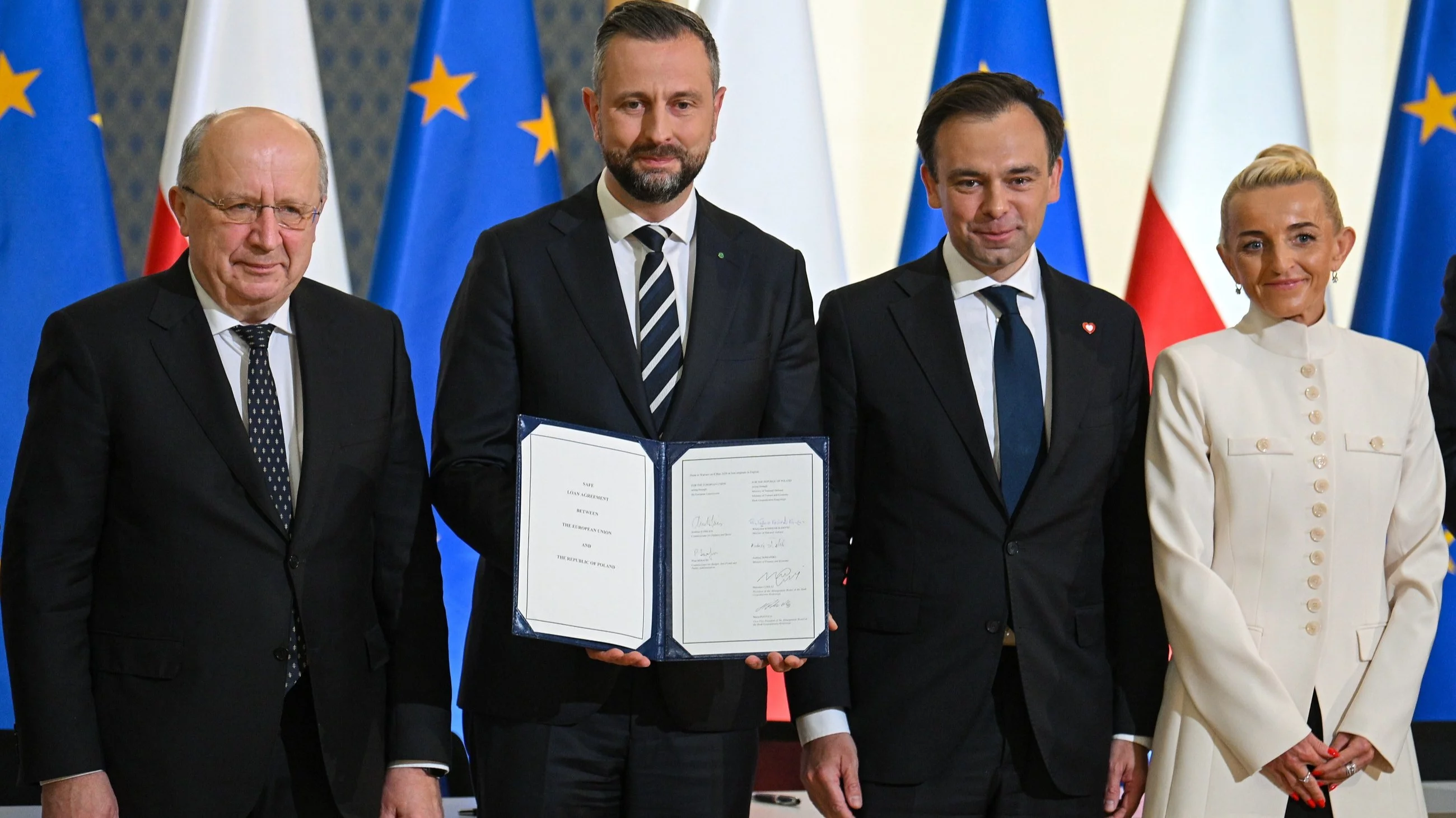 Andrius Kubilius, Władysław Kosiniak-Kamysz,  Andrzej Domański i  Marta Postuła