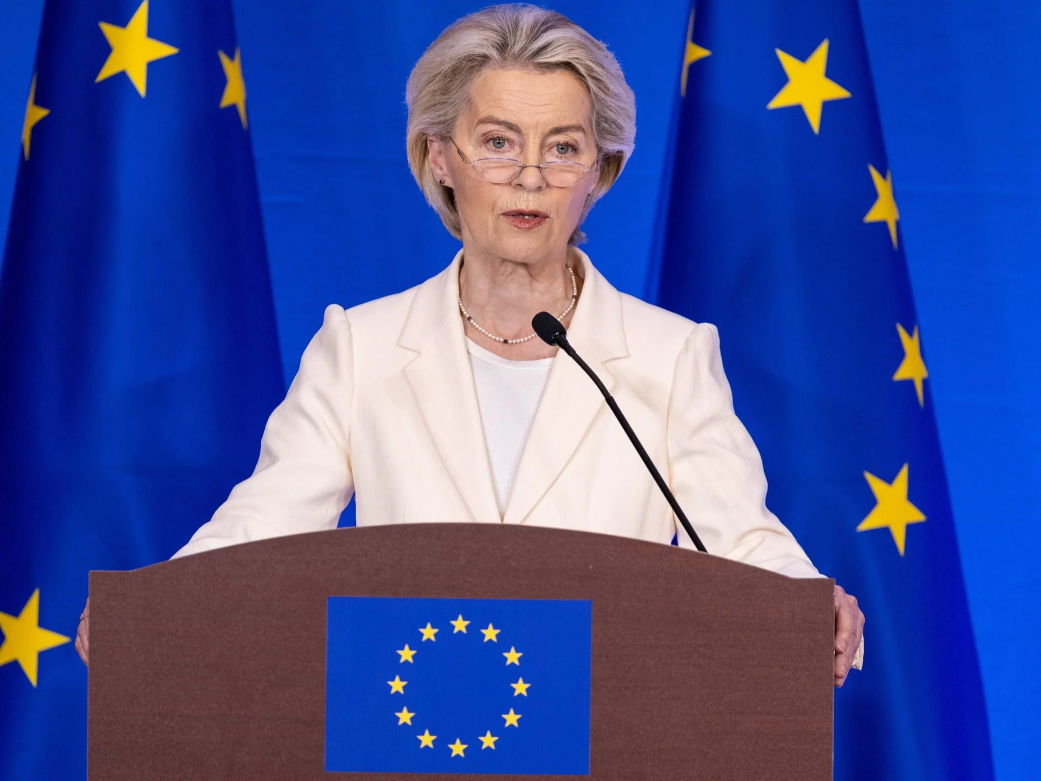 "Są lepsze rozwiązania niż kradzież". Von der Leyen nie spodziewała się takiej reakcji