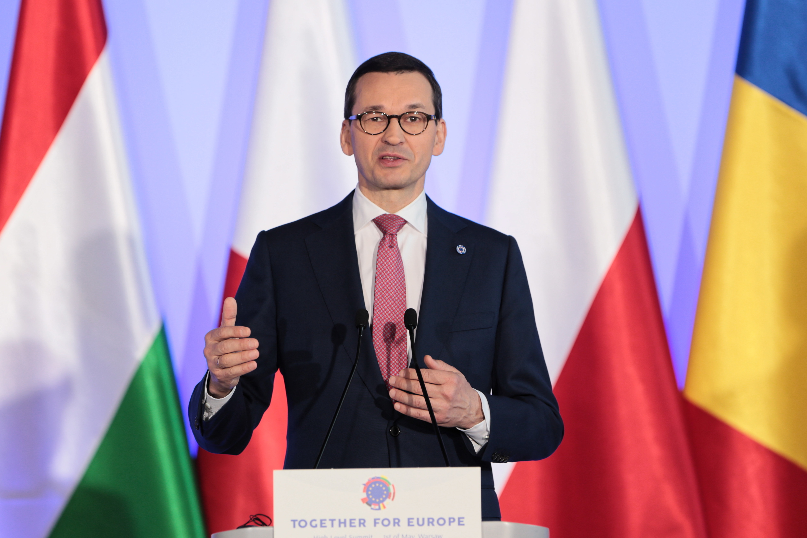 Premier na konferencji prasowej po szczycie "Together for Europe"