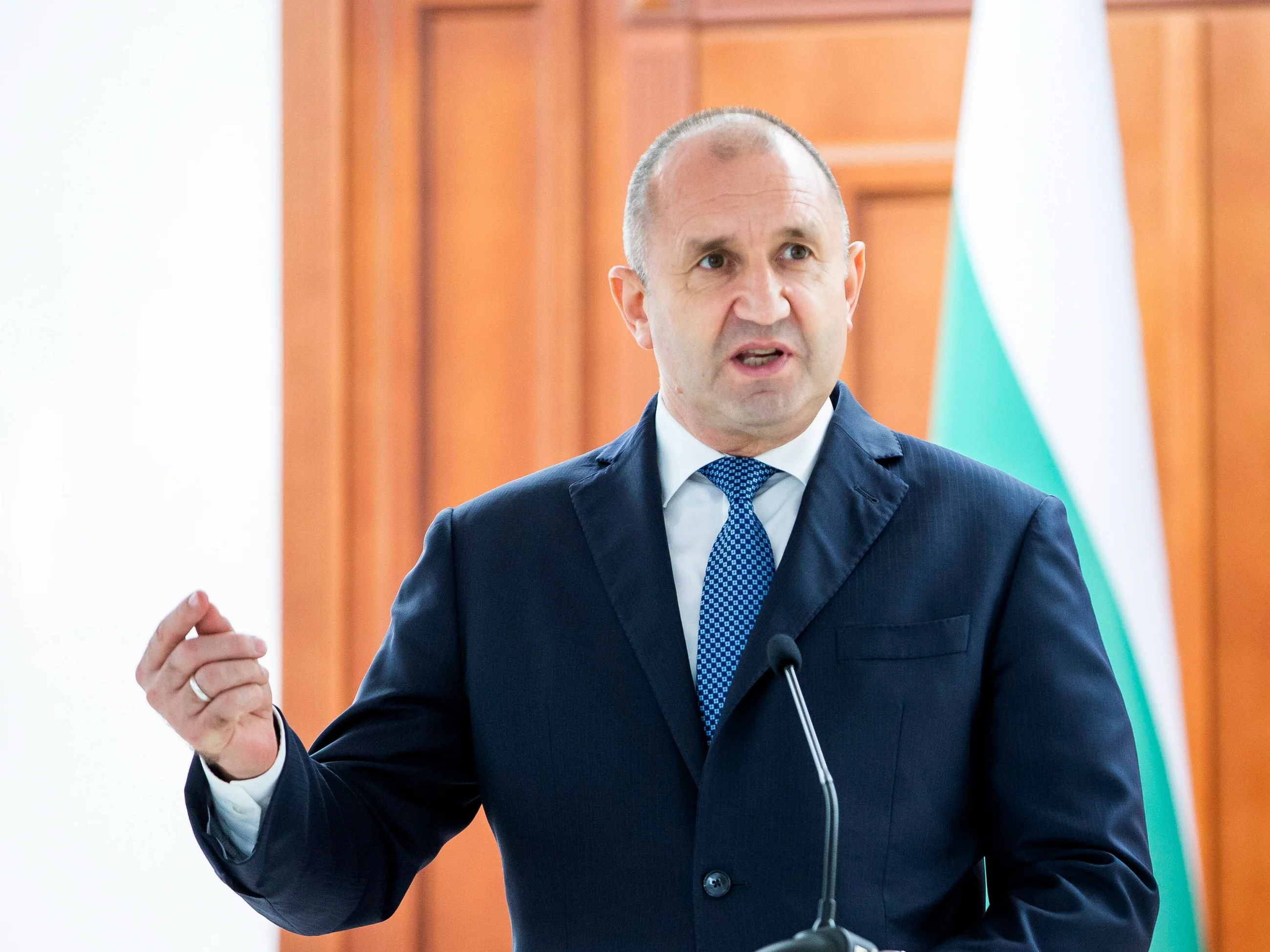 Premier Bułgarii Rumen Radew