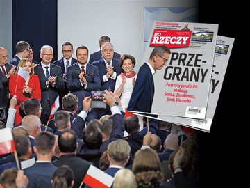 Premier Mateusz Morawiecki na okładce najnowszego wydania tygodnika "Do Rzeczy"