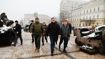 Premier Mateusz Morawiecki przyjechał do Kijowa