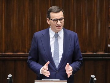 Premier Mateusz Morawiecki w Sejmie