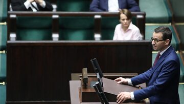 Premier Mateusz Morawiecki w Sejmie