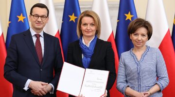 Premier  Morawiecki powołał Barbarę Sochę na Pełnomocnika Rządu ds. Polityki Demograficznej.