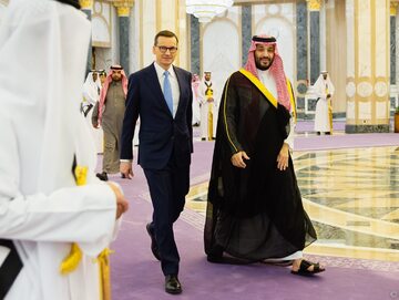 Premier Morawiecki spotkał się z następcą tronu Królestwa Arabii Saudyjskiej Mohammedem bin Salmanem