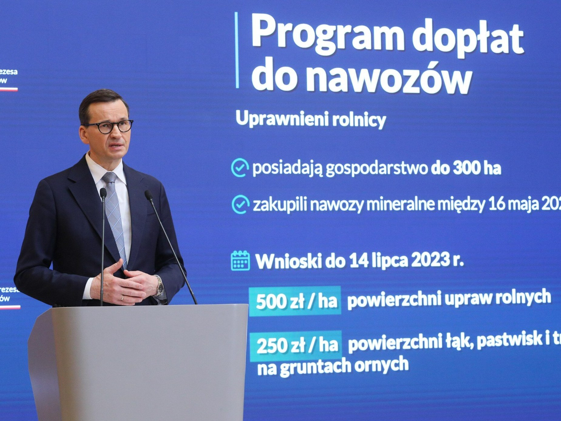 Premier Mateusz Morawiecki