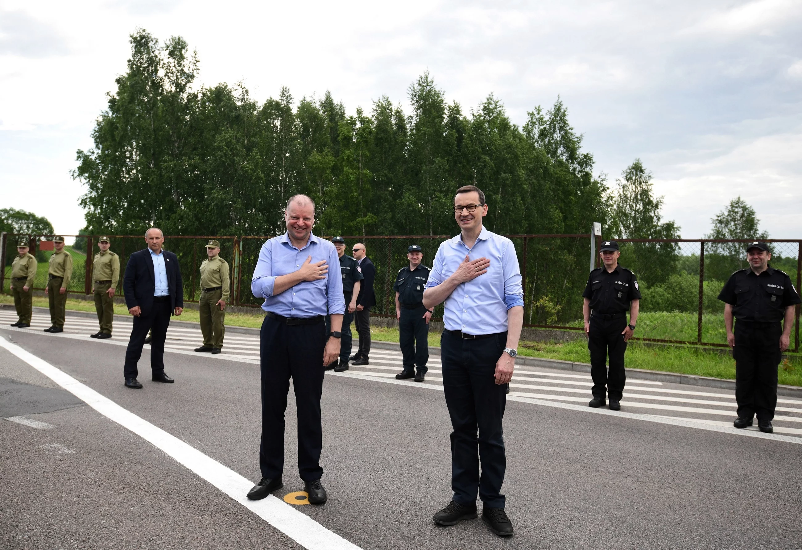 Mateusz Morawiecki, Saulius Skvernelis