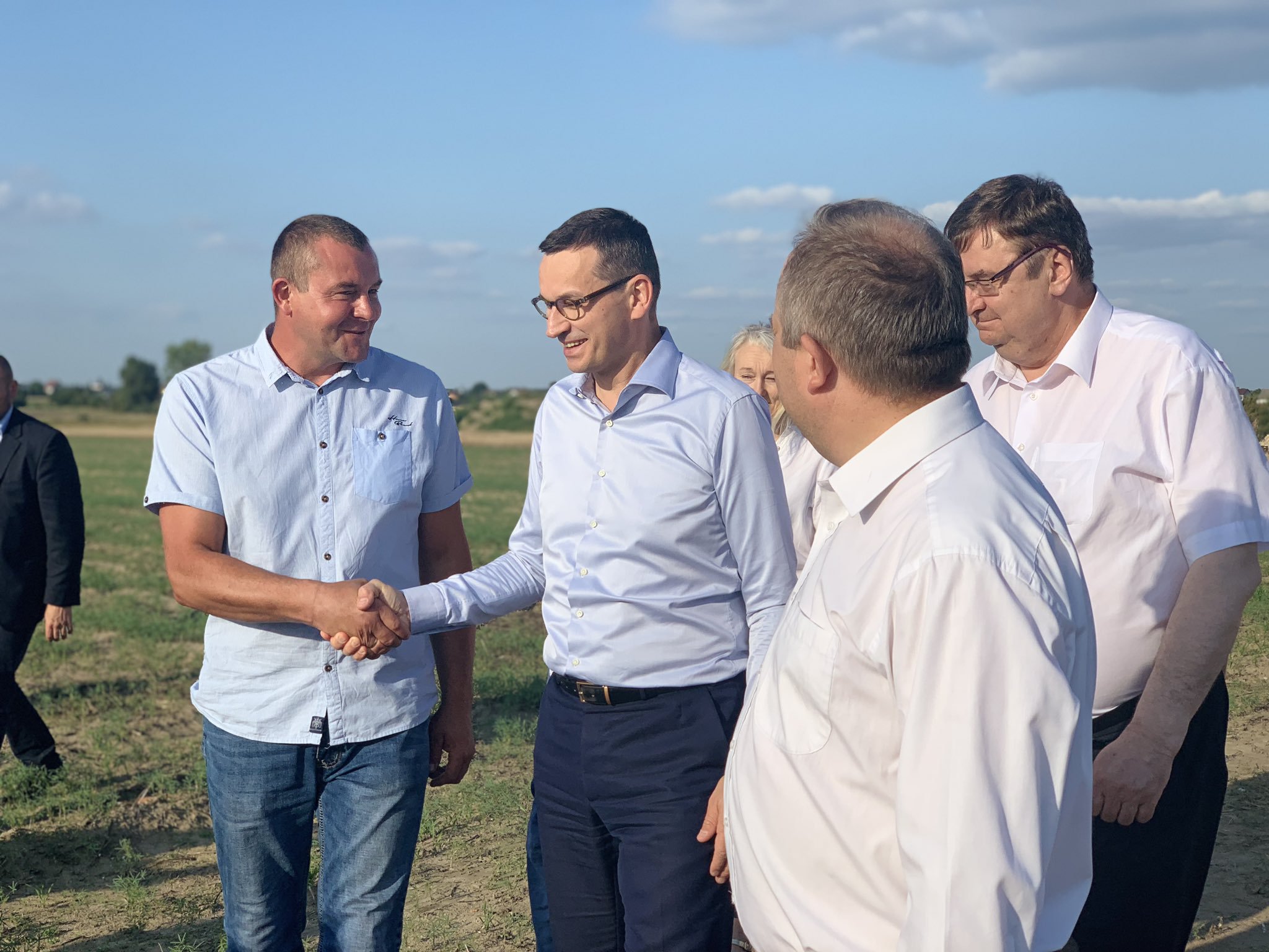 Premier Mateusz Morawiecki w Miedźnie