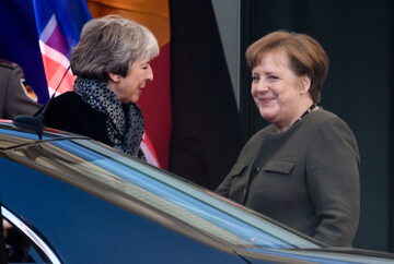 Premier Theresa May i kanclerz Angela Merkel