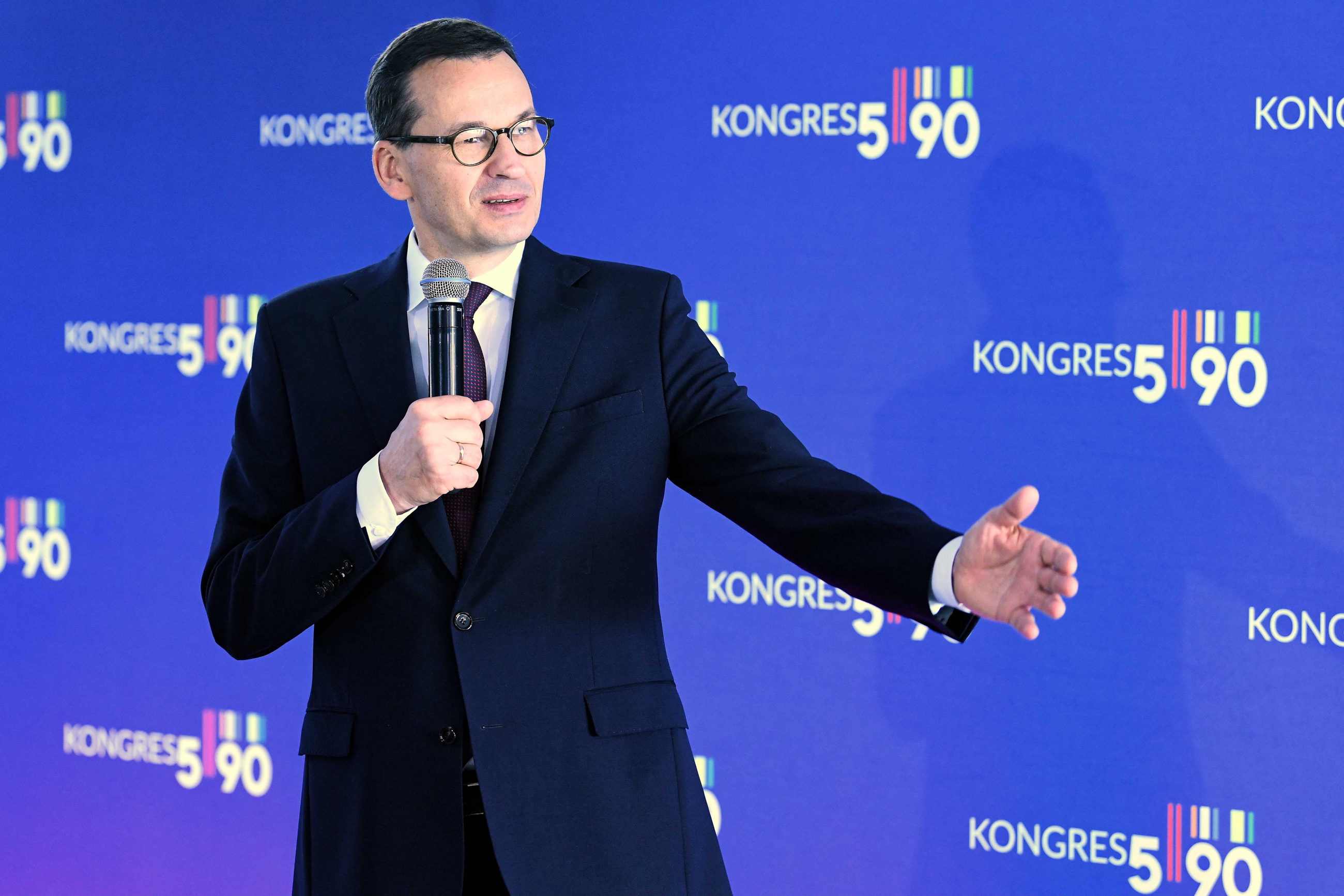 Premier Mateusz Morawiecki