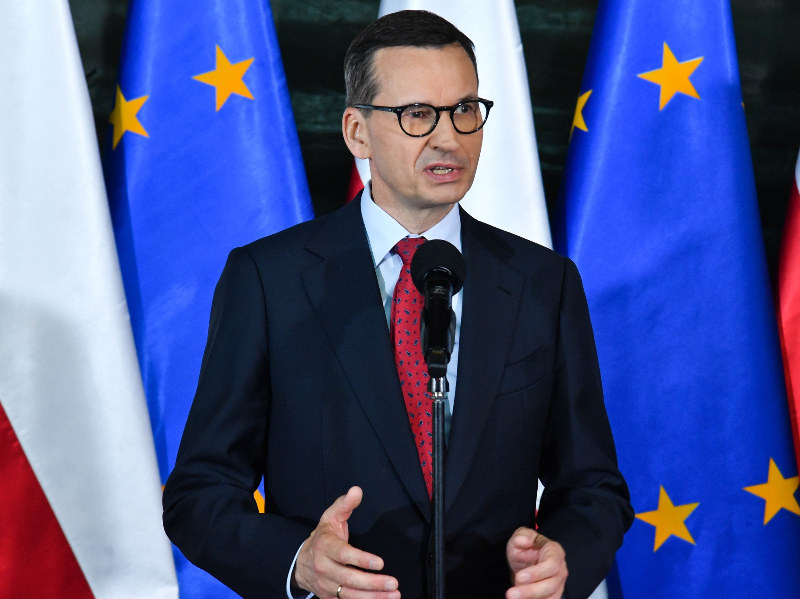 Premier Mateusz Morawiecki