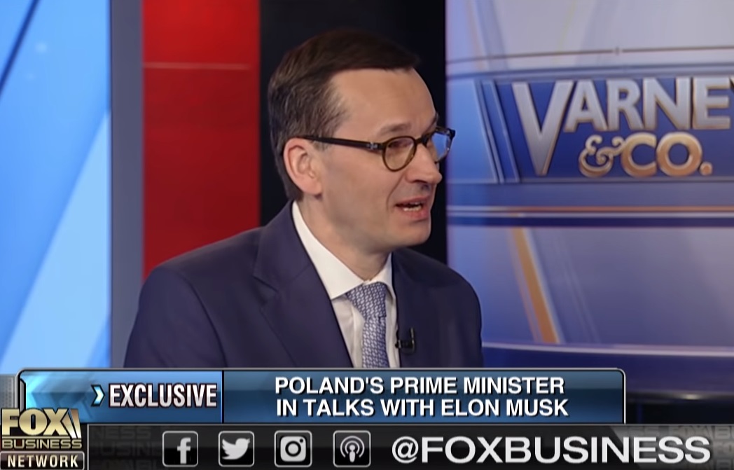 Premier Morawiecki w Fox News