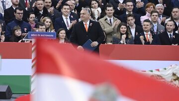 Premier Węgier i lider Fideszu Viktor Orban