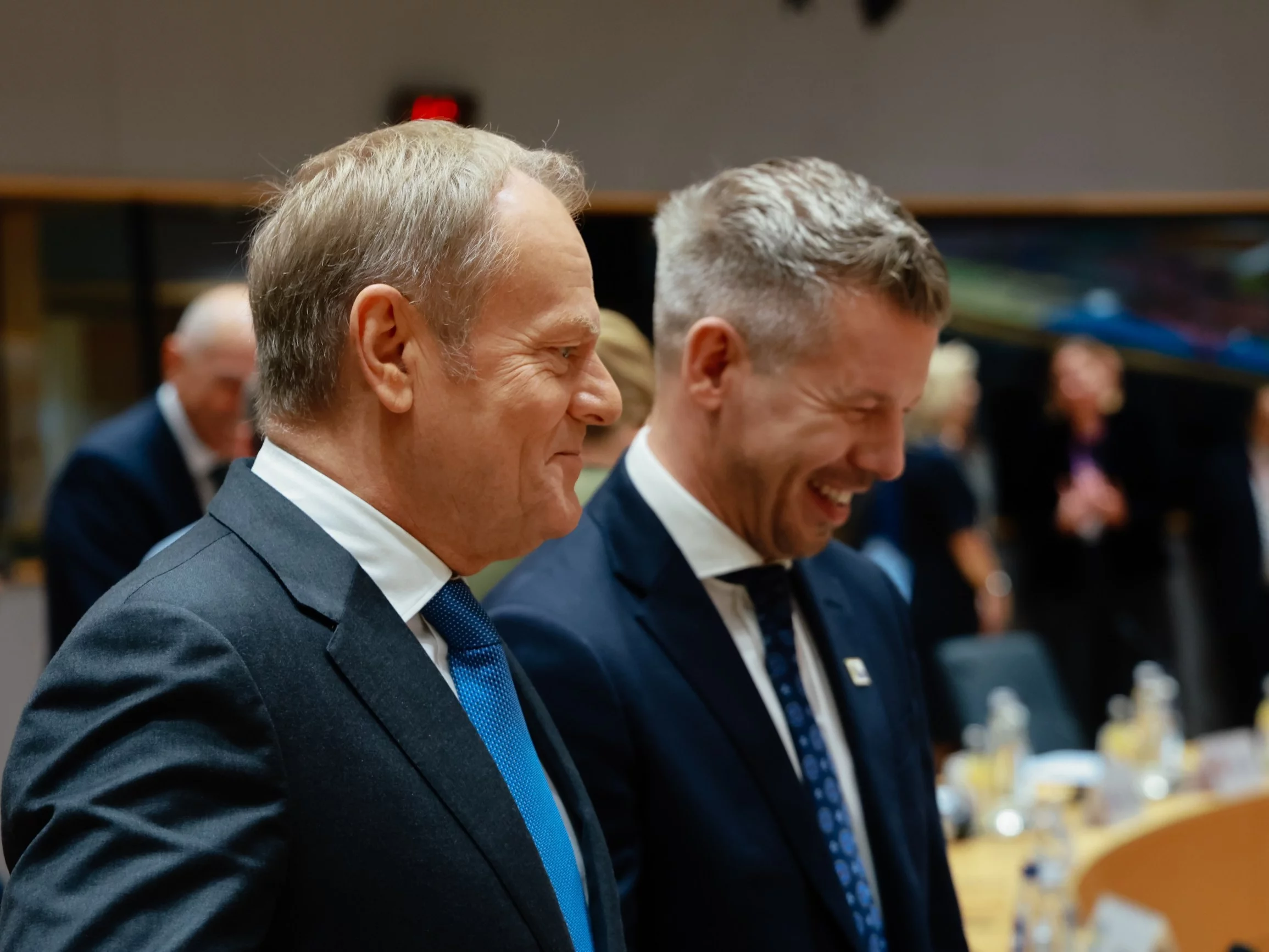 Premierzy Polski i Węgier, Donald Tusk i Peter Magyar