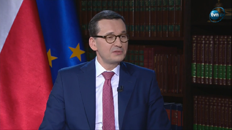 Premier Mateusz Morawiecki