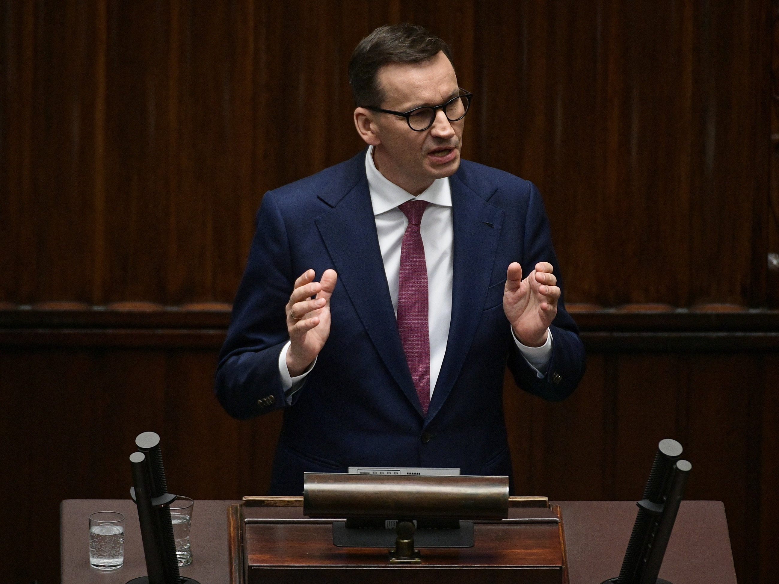 Premier RP Mateusz Morawiecki