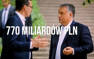 Premierzy Mateusz Morawiecki i Viktor Orban w nowym spocie PiS