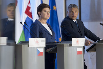 Premierzy Polski i Węgier, Beata Szydło i Viktor Orban
