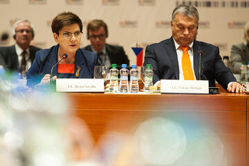 Premierzy Polski i Węgier, Beata Szydło i Viktor Orban