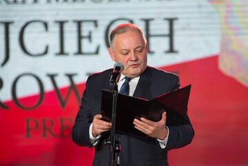Prezes PGE Wojciech Dąbrowski
