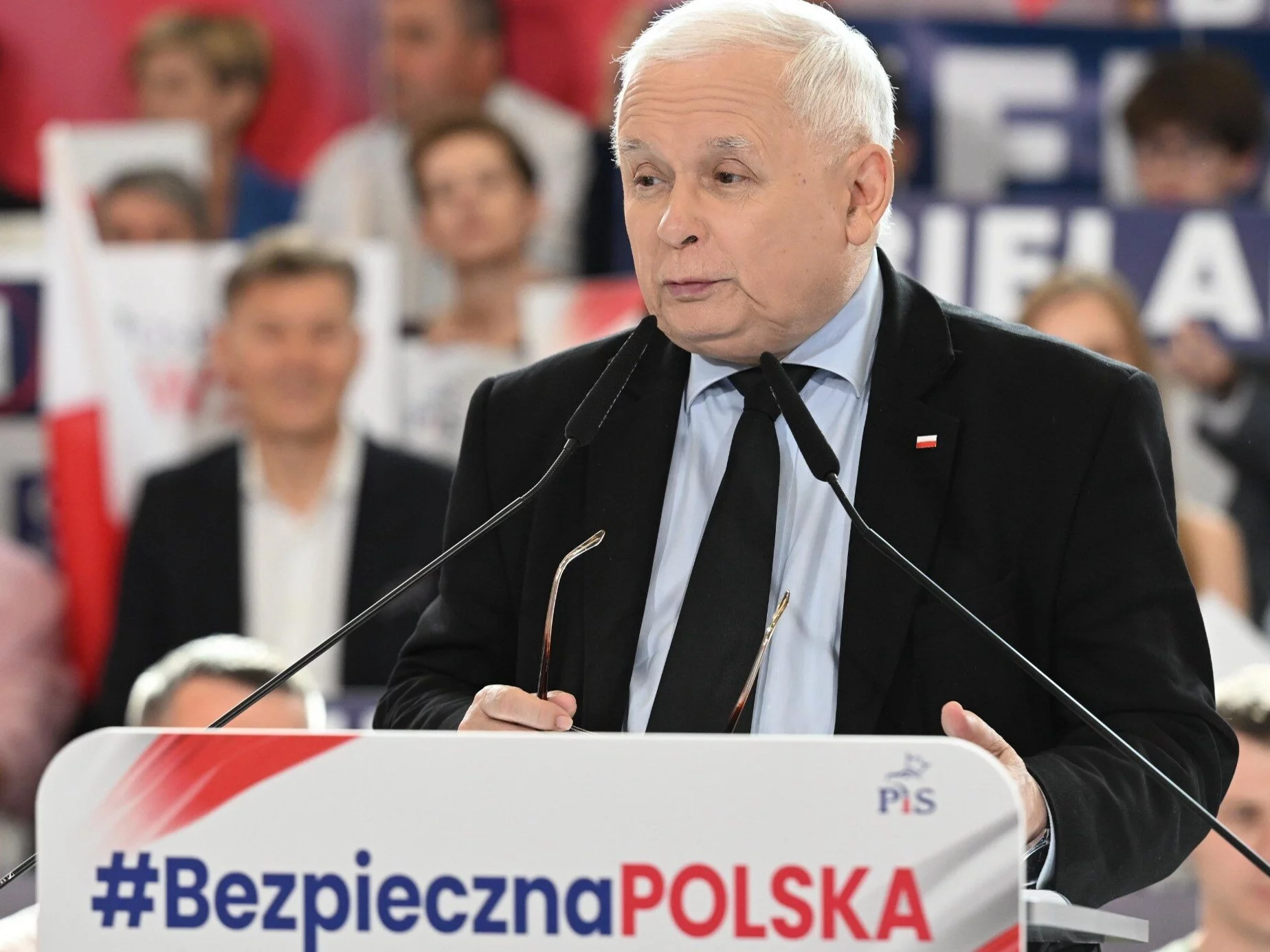 Prezes PiS Jarosław Kaczyński