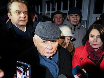 Prezes PiS Jarosław Kaczyński