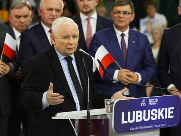 Prezes PiS Jarosław Kaczyński