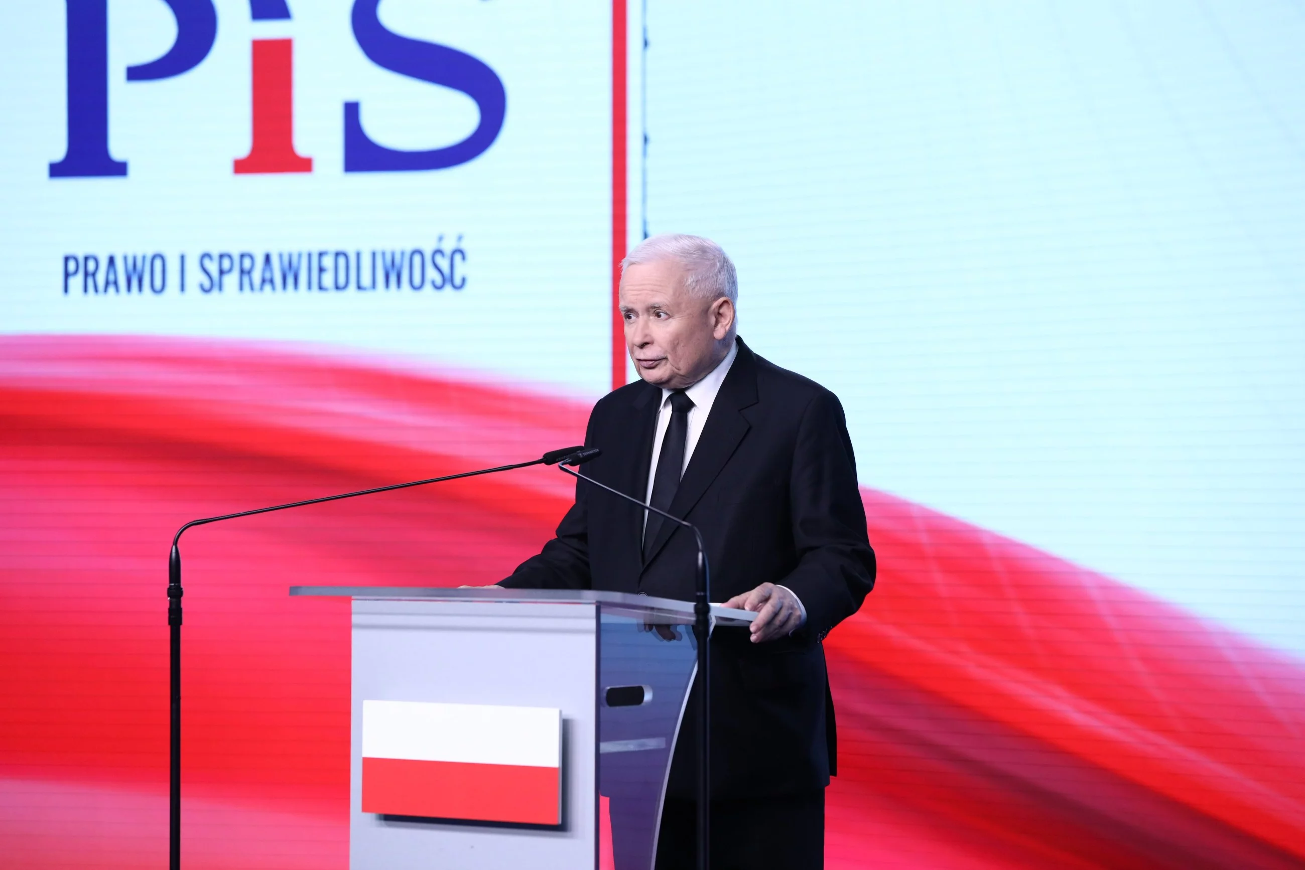 Prezes PiS Jarosław Kaczyński