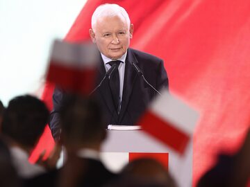 Prezes PiS Jarosław Kaczyński