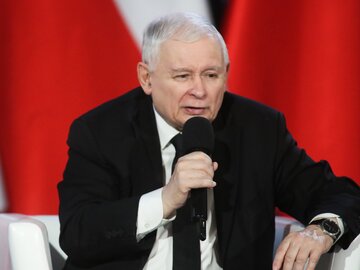 Prezes PiS Jarosław Kaczyński