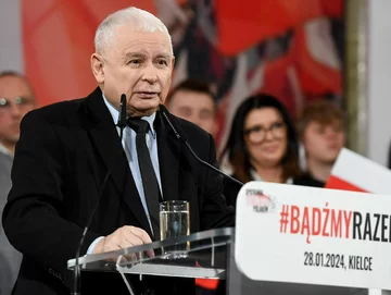 Prezes PiS Jarosław Kaczyński