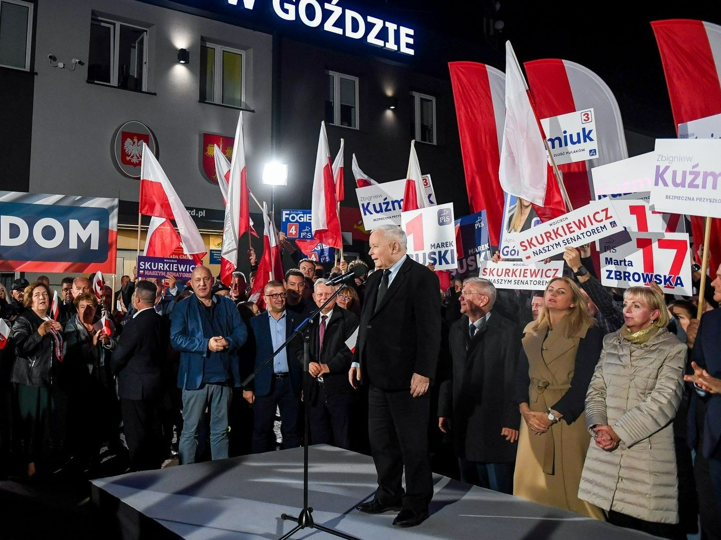 Prezes PiS Jarosław Kaczyński