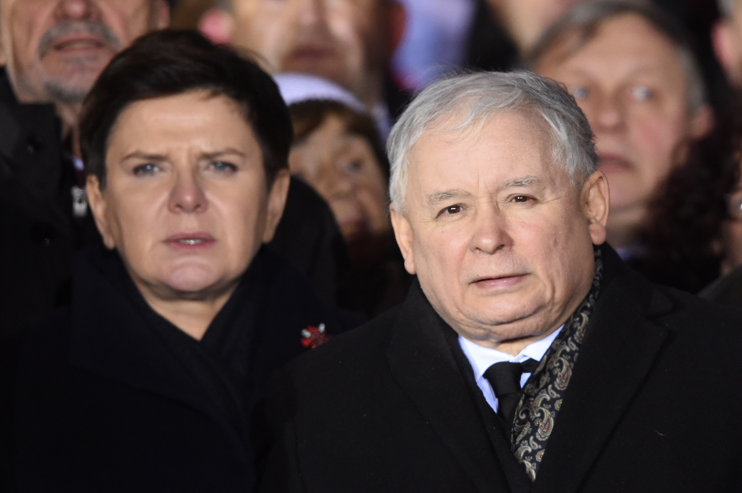 Beata Szydło i Jarosław Kaczyński