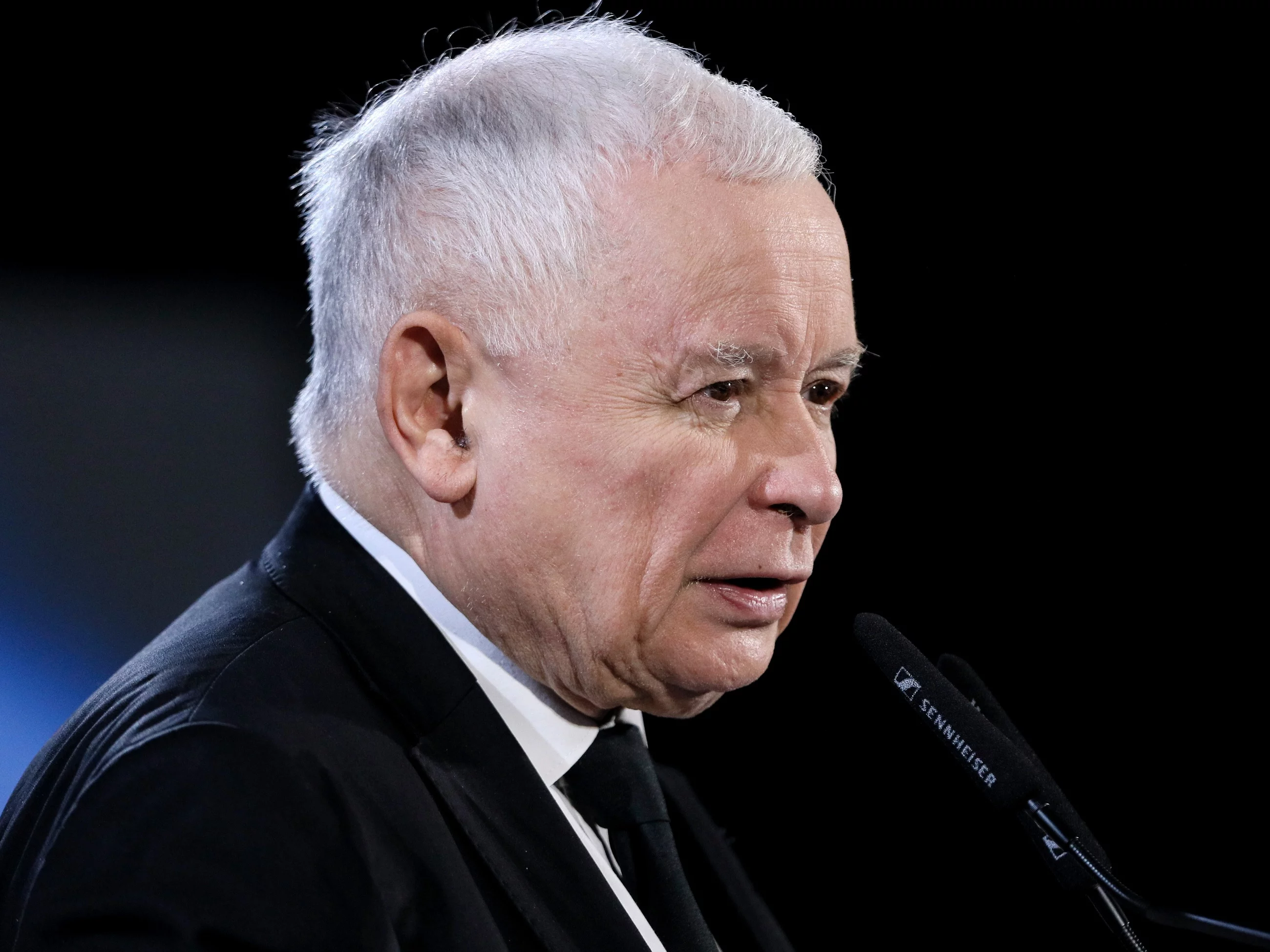 Prezes PiS Jarosław Kaczyński