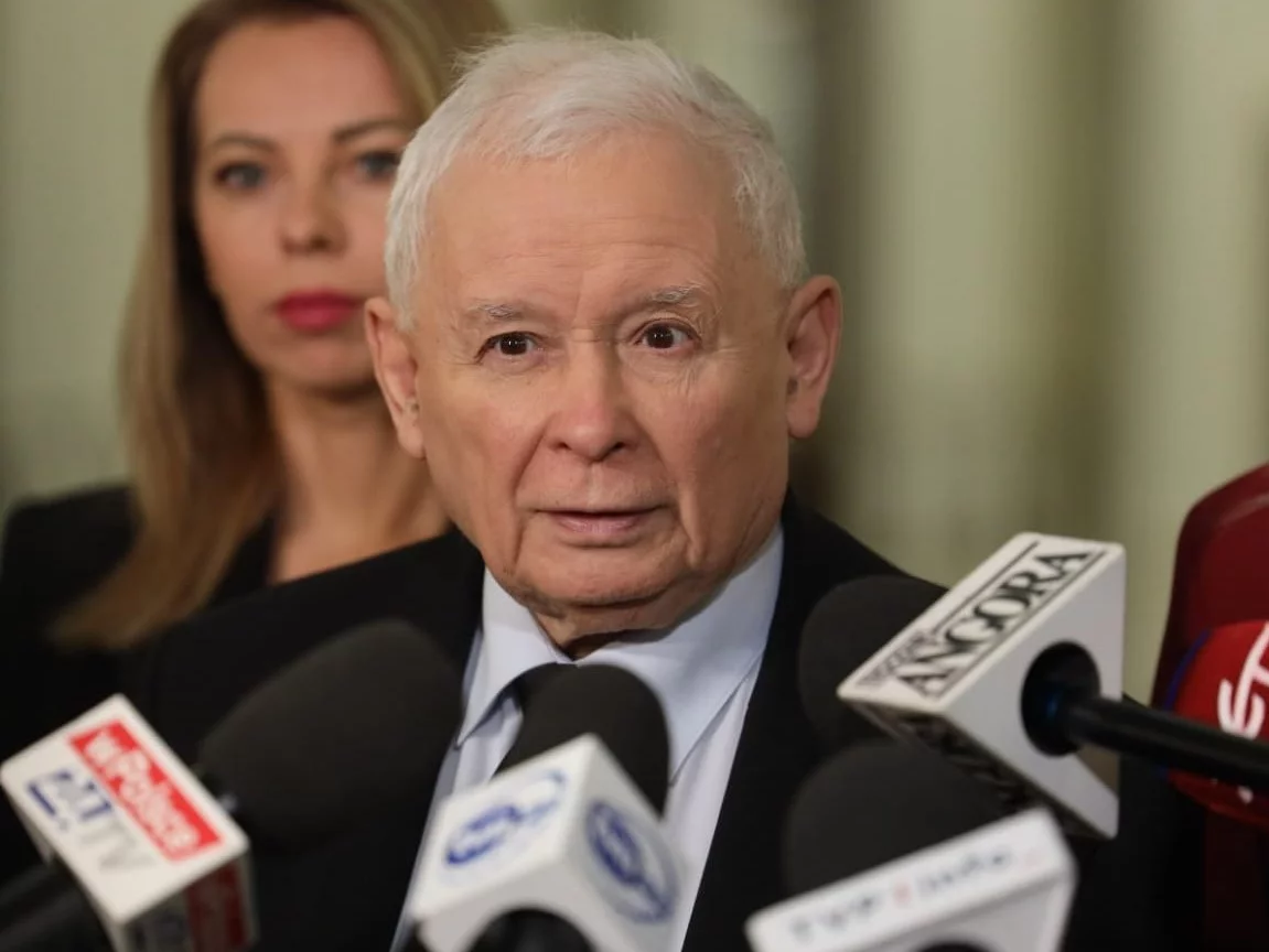 Prezes PiS Jarosław Kaczyński