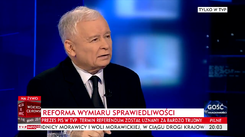 Jarosław Kaczyński, prezes PiS