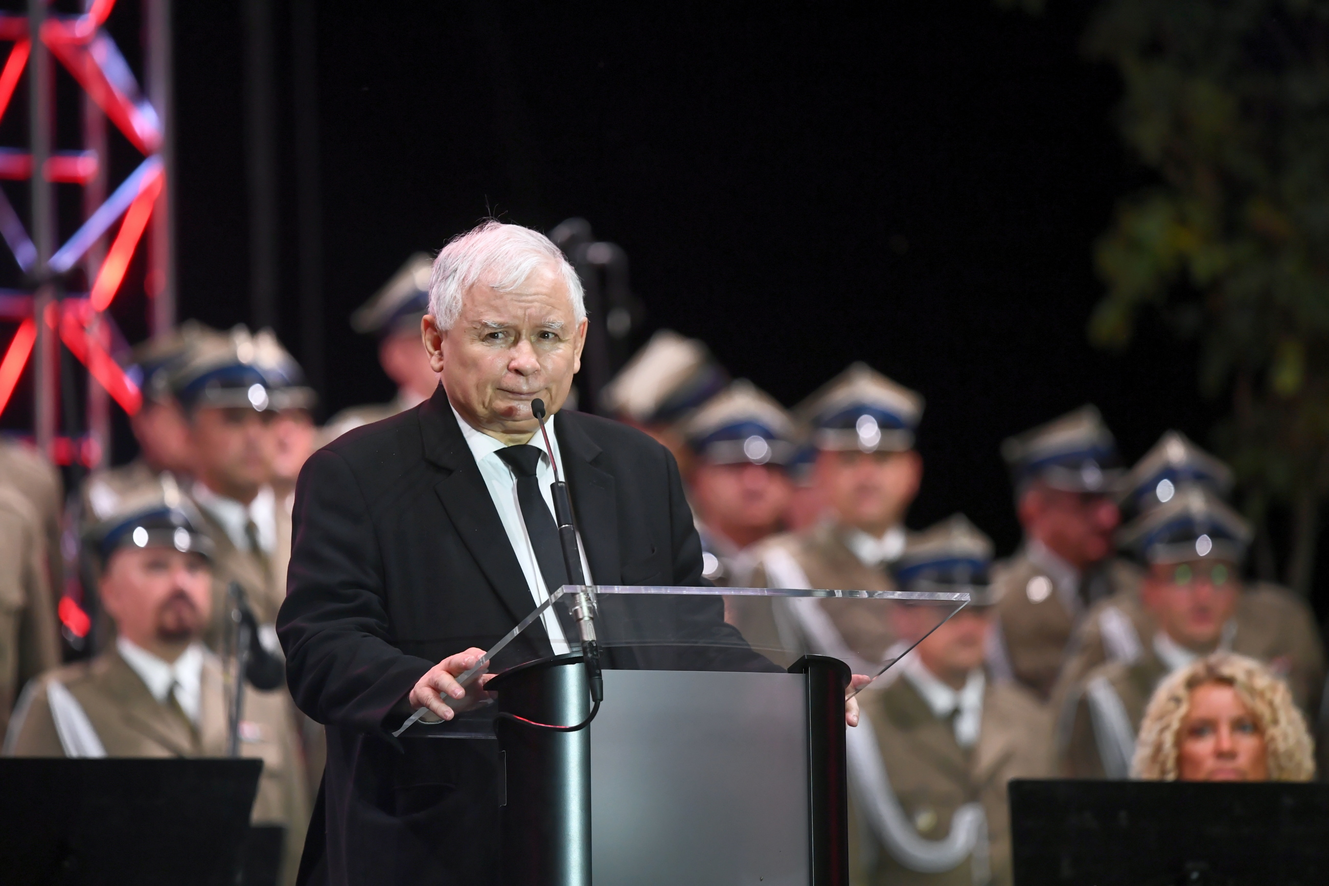 Prezes PiS Jarosław Kaczyński