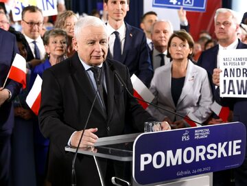 Prezes PiS, wicepremier Jarosław Kaczyński