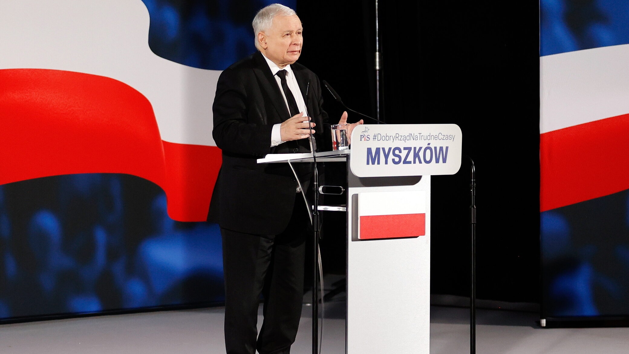 Prezes PiS Jarosław Kaczyński