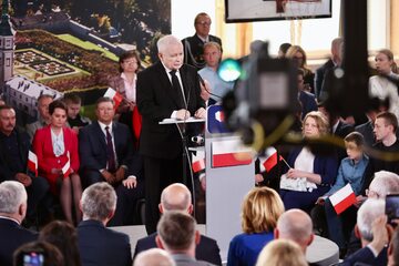 Prezes Prawa i Sprawiedliwości Jarosław Kaczyński