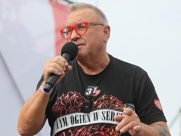Prezes WOŚP Jerzy Owsiak