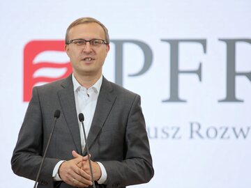 Prezes zarządu Polskiego Funduszu Rozwoju S.A. Paweł Borys