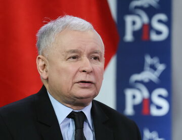 Prezez PiS Jarosław Kaczyński