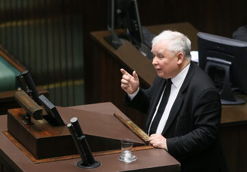 Prezez PiS Jarosław Kaczyński