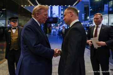 Prezydenci Donald Trump i Andrzej Duda