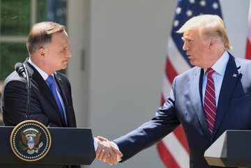 Prezydenci Polski i USA