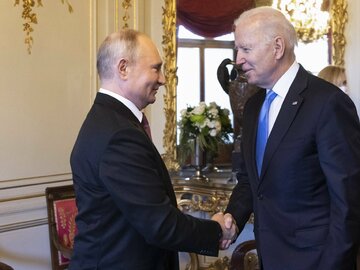 Prezydenci Rosji i USA, Władimir Putin i Joe Biden